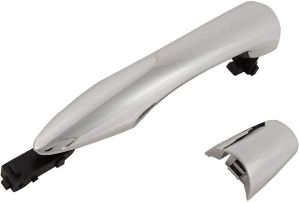 for Infiniti M37 Exterior Door Handle Rear, Driver or Passenger Side Chrome (2012-2013) | Trim: Base/X