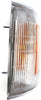 Compatible with Toyota Pickup Corner Light 1989 1990 1991 Driver and Passenger Side Pair/Set | Clear & Amber Lens | W/Chrome Trim | TO2520124 + TO2521126 | 8162089179 + 8161089179