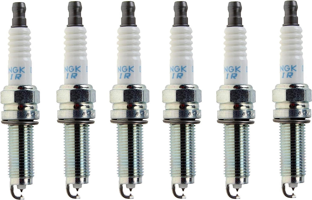 NGK Set of 6 Laser Iridium High Ignitability Spark Plugs 0.044 for Honda Acura