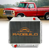 Radbuild 3 Row Aluminum DPI433 Radiator for 1966-1979 Ford F-Series F100 F150 F250 F350 Bronco Truck Pickup V8 Engine Radiators 67 68 69 70 71 72 73 74 75 76 77 78