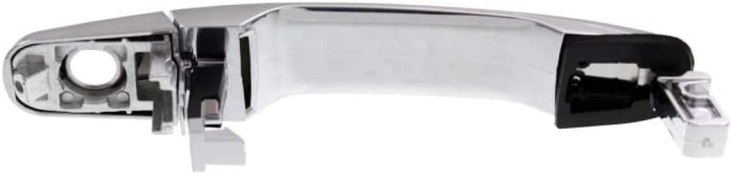 for Pontiac G6 Exterior Door Handle Front, Driver Side Chrome (2005-2010) | with Key Hole| Trim:All Submodels