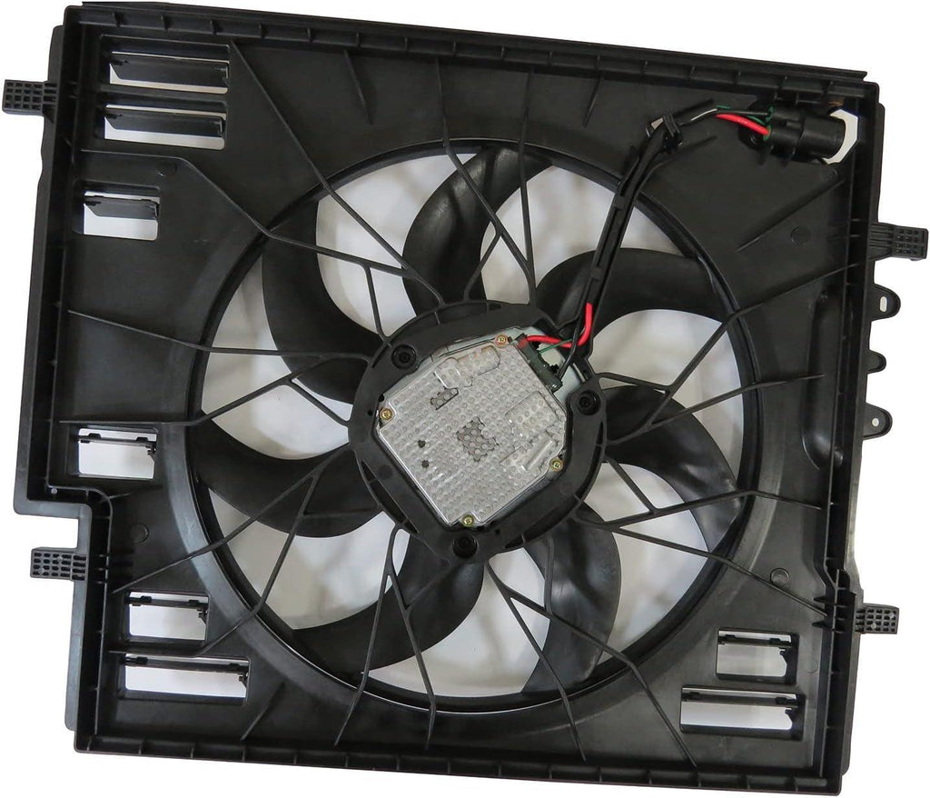 624650 Cooling Fan Assembly Compatible with 2016-2020 Volvo XC90