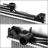 OEM-RA-2430 OE Style Aluminum 23-1/8" Core Radiator Compatible with 01-05 Grand Vitara AT/MT, 23-9/16" W X 16-5/8" H X 1",1-5/16" Inlet/ 1-5/16"Outlet