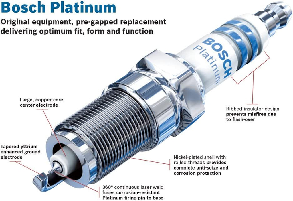 (6727) OE Fine Wire Platinum Spark Plug - Single