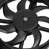 OEM-RF-0085 Factory Style Radiator Cooling Fan Assembly Cooling Efficiency Improved Direct Replacement [Compatible with 14-18 Ram Promaster 1500 2500 3500] Black