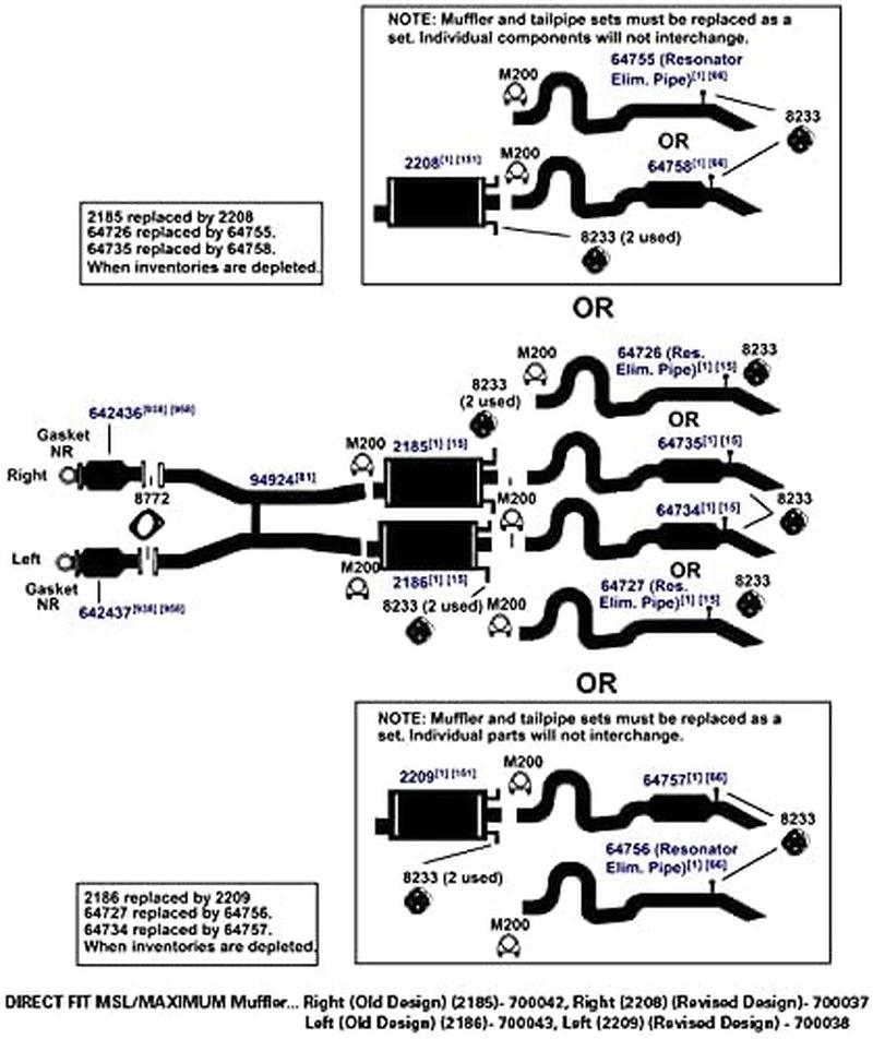 64756 Exhaust Pipe