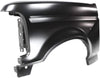 For Ford F Super Duty 1992 93 94 95 96 1997 Front Fender Driver Side | with Emblem Provision | Replacement for F4TZ16006A, FO1240138 | Trim: Custom