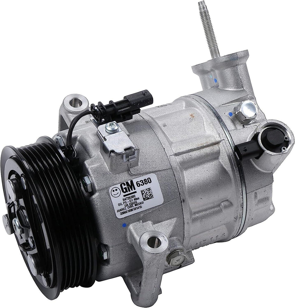 84726380 Air Conditioning Compressor Kit with Stud, Valve, Plug, and Oil