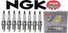 Set of 8 Spark Plug NGK 12122158252 for BMW E53 E60 E63 E64 E65 E66