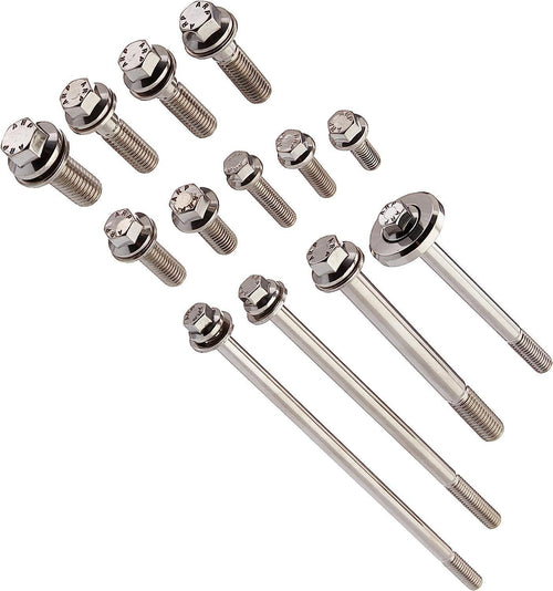 534-9605 6-Point Stainless Steel Complete Engine Fastener Kit for GM LS