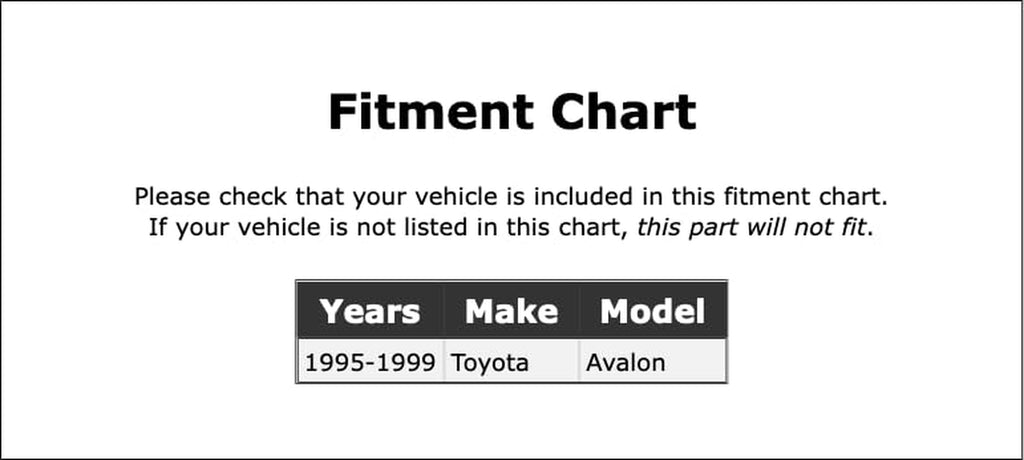 A/C Trinary Switch Compatible with Toyota Avalon 1995 1996 1997 1998 1999 PC-1027255