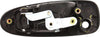 Exterior Door Handle Compatible with 1992-1995 Honda Civic & 1993-1997 Honda Civic Del Sol Front, Passenger Side Partslink HO1311122