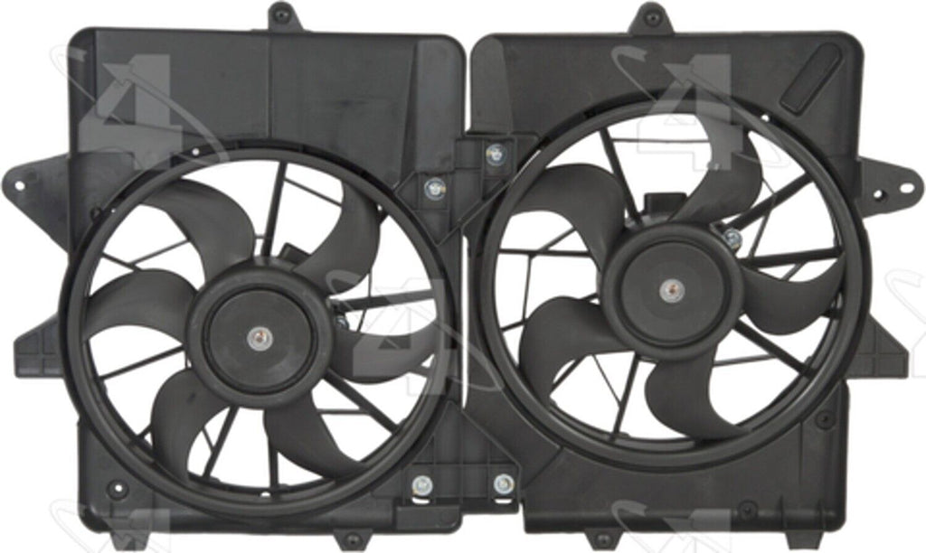 Four Seasons Dual Radiator and Condenser Fan Assembly for Escape, Mariner 76151