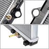 OEM-RA-2581 1-Row OE Style Aluminum Core Radiator DPI 2581 Compatible with 03-09 4Runner / GX470 AT, 25-9/16" W X 23-3/8" H X 1-1/4" D, 1-1/2" Inlet, 1-1/2" Outlet
