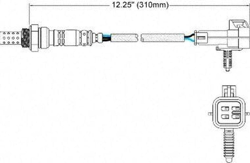 250-24273 4-Wire Oxygen Sensor