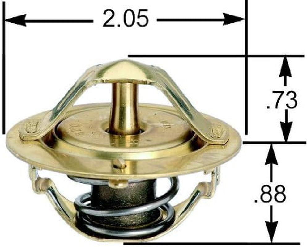 48338 OE Equivalent Thermostat - 180 Degrees Fahrenheit Opening Temperature