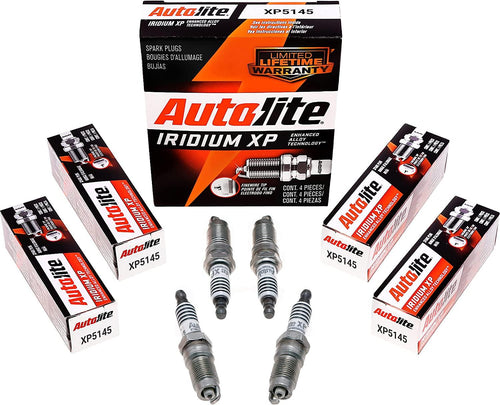 Autolite Iridium XP Automotive Replacement Spark Plugs, XP5701 (4 Pack)