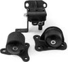 20150-75A Black Bushings (97-01 Honda Prelude H/F Series Replacement Steel Mounts 75A)