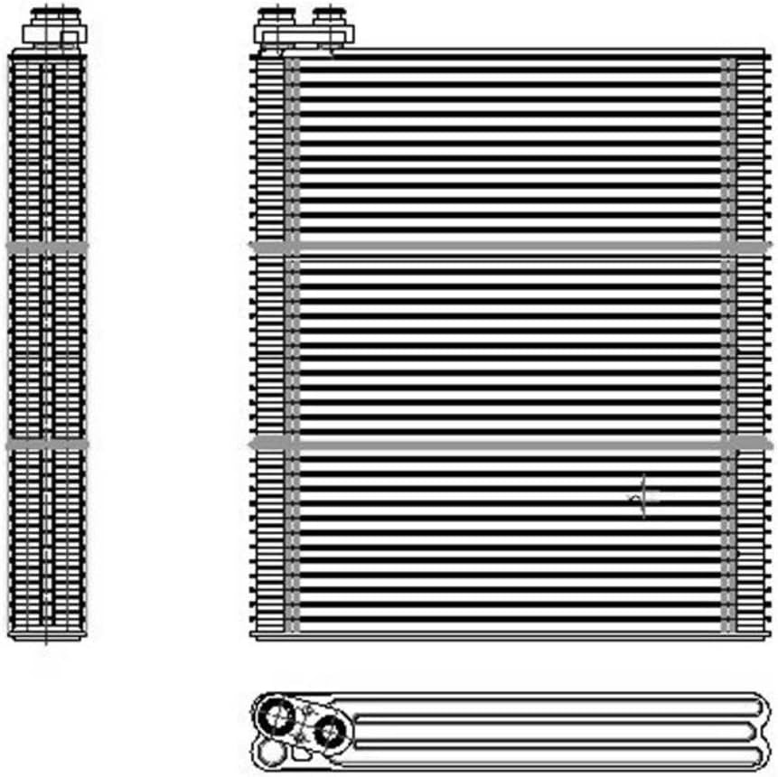 96066 Heater Core Compatible with 2002-2009 Chevrolet Trail Blazer