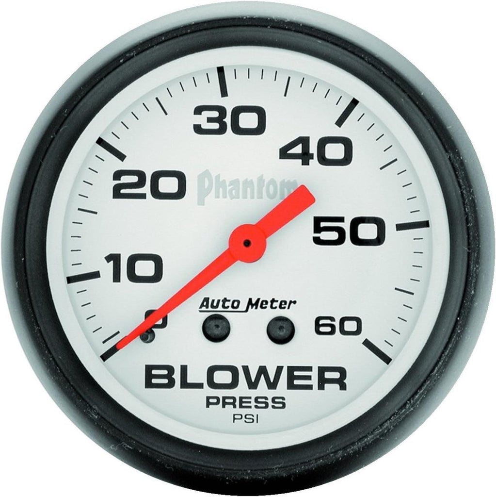5802 Phantom Mechanical Boost Gauge,2.625 In.