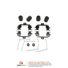 Carlson Disc Brake Hardware Kit for 08-09 Nissan Quest 13562Q