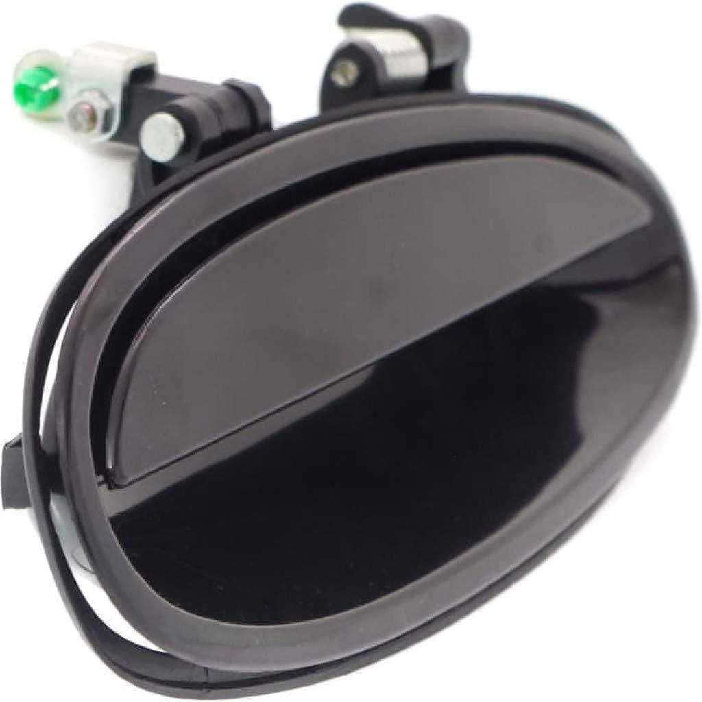 For Pontiac Bonneville Exterior Door Handle Rear Passenger Side Smooth Black 2000-2005 | Trim:All Submodels | GM1521112 | 25698991