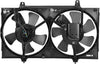 OEM-RF-0229 Factory Style Radiator Cooling Fan Assembly Cooling Efficiency Improved Direct Replacement [Compatible with 2000-2001 Maxima]