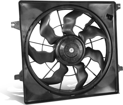 Factory Style Radiator Fan Assembly Compatible with 16-18 Kia Sorento 2.0T,OEM-RF-1171