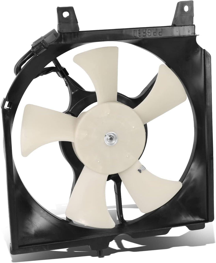 OEM-RF-0870 Factory Style A/C Condenser Fan Assembly Compatible with 95-98 Nissan 200SX / 95-97 Sentra 2.0L