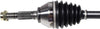 NCV10204 CV Axle Shaft Assembly - Right Front (Passenger Side), Silver/Black