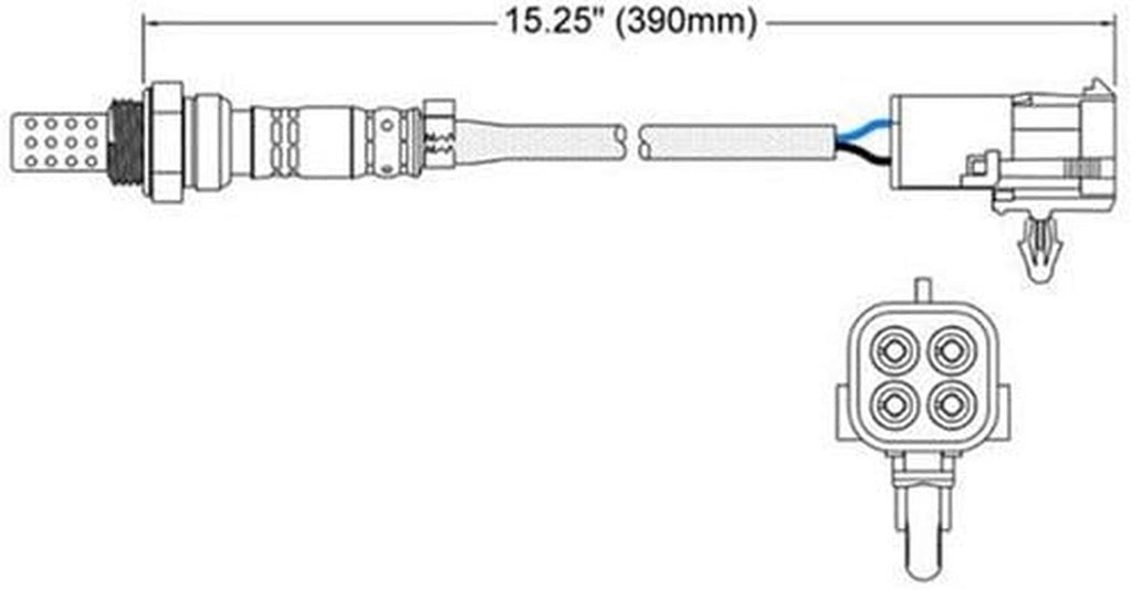 250-23004 3-Wire Oxygen Sensor