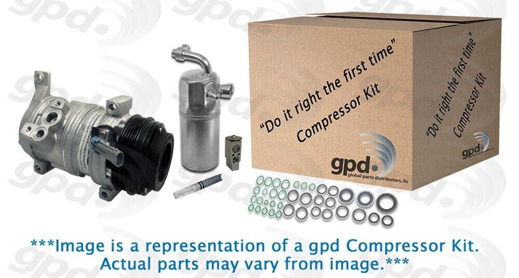Global Parts A/C Compressor and Component Kit for 11-12 Kia Sorento 9641688