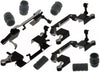 Gold 18K1365X Front Disc Brake Caliper Hardware Kit with Clips, Seals, and Bushings