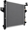 Plastic End-Tank Radiator Compatible with Jeep Grand Cherokee 1999-2000