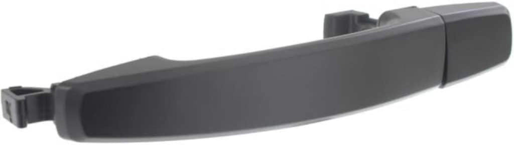 for Chevy Aveo Exterior Door Handle Rear Driver or Passenger Side Smooth Black 2007-2009 | Trim: LS/LT | GM1520140 | 96468254