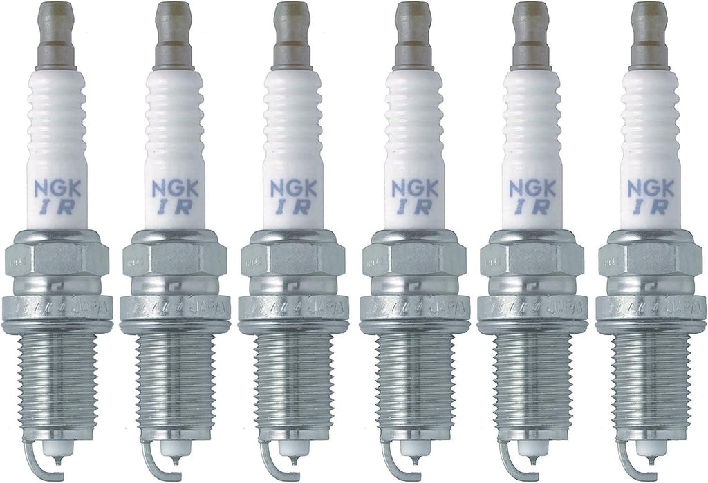NGK Set of 6 Laser Iridium Spark Plugs for Acura Dodge Mitsubishi Porsche Toyota