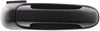 Compatible with Dodge Ram 2500 Exterior Door Handle 2003-2009 Passenger Side Rear, Textured Black | Trim: All Submodels | CH1521109 | 55275684AB