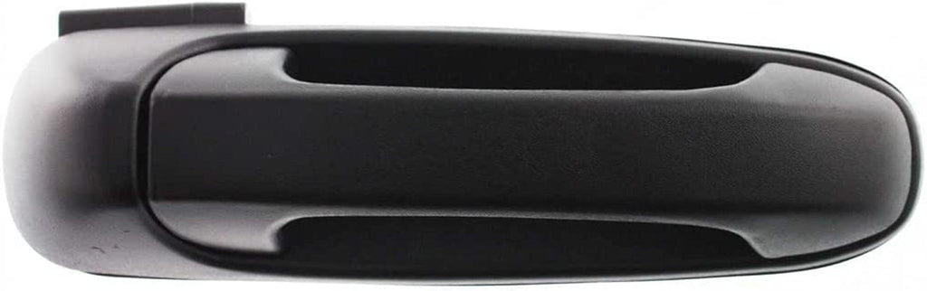 Compatible with Dodge Ram 2500 Exterior Door Handle 2003-2009 Passenger Side Rear, Textured Black | Trim: All Submodels | CH1521109 | 55275684AB