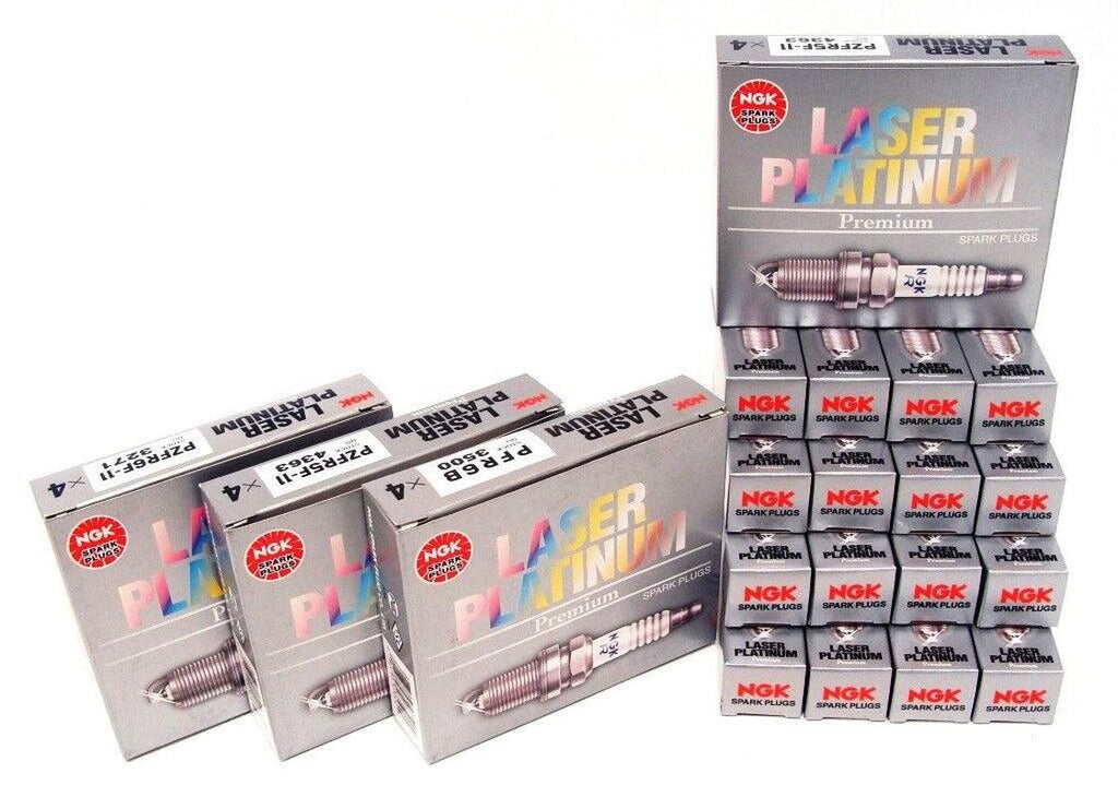 NGK LASER PLATINUM Platinum Spark Plugs LZTR6AP11EG 97408 Set of 16