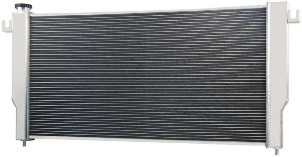 ALLOYWORKS 3 Row Core All Aluminum Radiator + 2X16"Fan Shroud+Relay for 1994-2002 95 96 97 98 99 00 01 Dodge Ram 2500/3500 5.9L Turbo Diesel