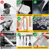 Double Sided Tape Heavy Duty - Strong Grip Picture Hanging Stripes Nano Adhesive Tape Two Sided Tape, Transparent Double Stick Wall Tape Poster Tape Carpet Tape Picture Tape, 1.18" X 80"