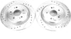 Power Stop JBR1721XPR Rear Evolution Performance Drilled, Slotted & Plated Brake Rotor Pair