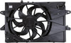 622720 Cooling Fan Assembly Compatible with 2010-2017 Chevrolet Equinox
