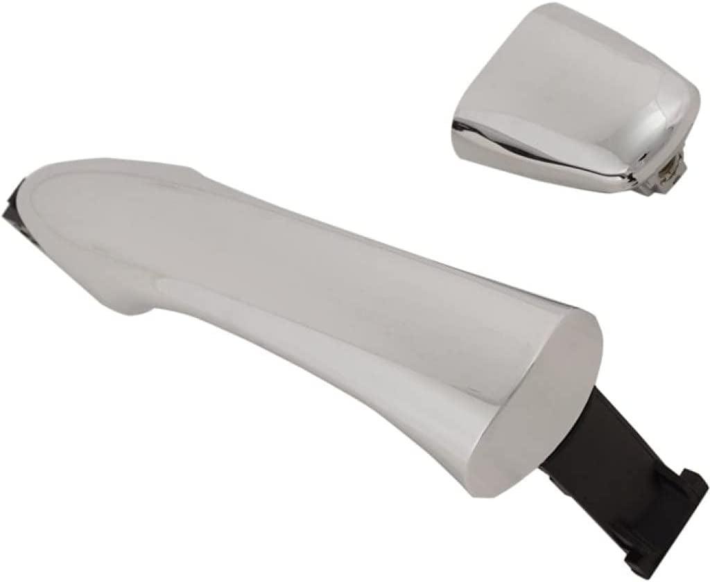 for Infiniti M37 Exterior Door Handle Rear, Driver or Passenger Side Chrome (2012-2013) | Trim: Base/X