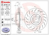 Brembo Front Disc Brake Rotor for E550, C250 (09.B746.61)