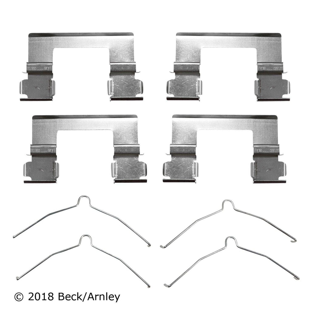 Beck Arnley Front Disc Brake Pad Set for QX80, Armada, Titan (085-7017)