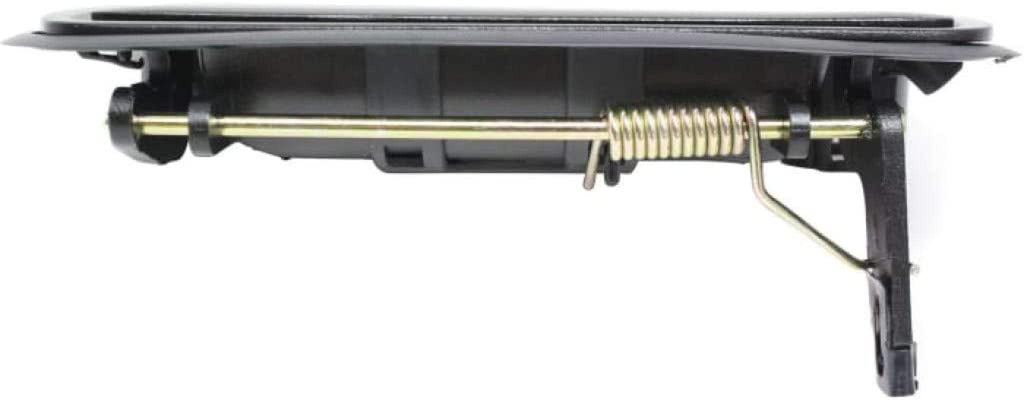 for Chevy C2500 Suburban Exterior Door Handle Rear - Back Door Textured Black 1992-1999 | with Key Hole | Trim: All Submodels | GM1915122 | 15050661