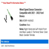 Wheel Speed Sensor Connector - Compatible with 2021 - 2022 Ford Bronco
