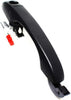 for Dodge Journey Exterior Door Handle Front, Driver Side Textured Black (2009-2015) | with Key Hole | Trim:All Submodels | CH1310148 | 4894921AD