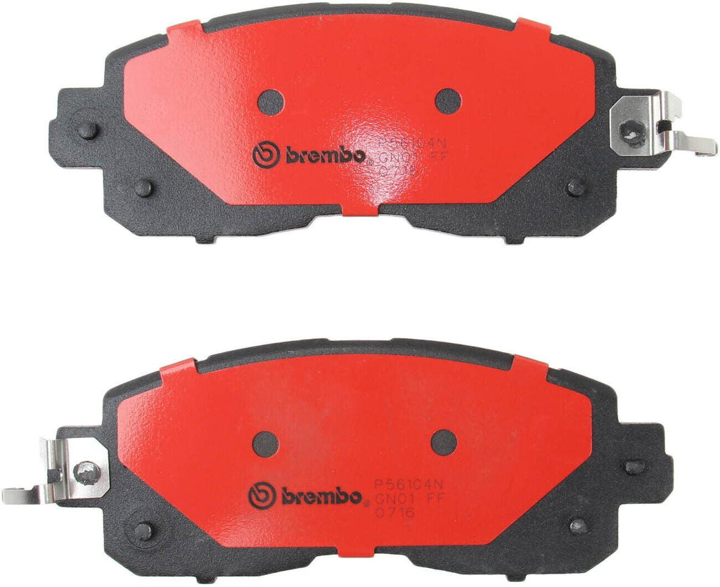 Brembo Front Disc Brake Pad Set for Altima, LEAF (P56104N)